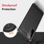 Techsuit - Carbon Silicone - Samsung Galaxy S21 Plus 5G - Blue – Image 3