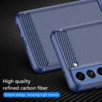 Techsuit - Carbon Silicone - Samsung Galaxy S21 FE 5G - Blue – Image 5