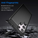 Techsuit - Carbon Silicone - Samsung Galaxy S23 Ultra - Blue – Image 3