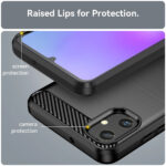 Techsuit - Carbon Silicone - Samsung Galaxy A05 - Blue – Image 4