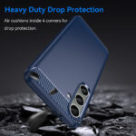 Techsuit - Carbon Silicone - Samsung Galaxy S24 Plus - Blue – Image 3