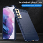 Techsuit - Carbon Silicone - Samsung Galaxy S22 Plus 5G - Blue – Image 5