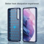 Techsuit - Carbon Silicone - Samsung Galaxy S22 Plus 5G - Blue – Image 4