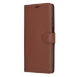 Techsuit - Leather Folio - Motorola Moto E22 / Moto E22i - Brown – Image 4