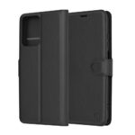 Techsuit - Leather Folio - Motorola Moto G04 / Moto G04s / Moto G24 / Moto E14 - Black