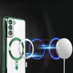 Techsuit - Luxury Crystal MagSafe - Samsung Galaxy S21 FE 5G - Deep Green – Image 3