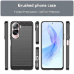 Techsuit - Carbon Silicone - Honor 90 Lite - Blue – Image 2