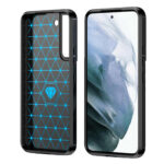 Techsuit - Carbon Silicone - Samsung Galaxy S22 Plus - Black – Image 2