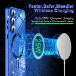 Techsuit - Luxury Glitter MagSafe - iPhone 15 - Light Green – Image 5
