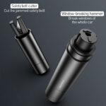Baseus - Sharp Tool Safety Hammer (CRSFH-0S) - Window-Breaking and Safety Belt Cutting - Silver – Image 2