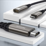 Yesido - Video Cable Adapter (HM07) - Type-C to HDMI, Type-C, 4K 60Hz, 2m - Black – Image 2