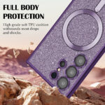 Techsuit - Luxury Glitter MagSafe - iPhone 12 Pro - Black – Image 3