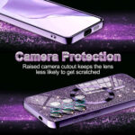 Techsuit - Luxury Glitter MagSafe - iPhone 13 Pro Max - Light Purple – Image 4