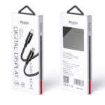 Yesido - Data Cable (CA86) - Lightning to Type-C, 20W, 5A, Digital Display, 1.2m - Black – Image 7