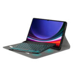 Techsuit - CozyTab Case (with Pencil Holder/RGB Wireless Magnetic Keyboard) - Samsung Galaxy Tab S9 Ultra / S10 Ultra - Black – Image 2