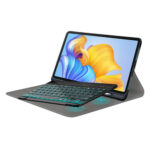 Techsuit - CozyTab Case (with Pencil Holder/RGB Wireless Magnetic Keyboard) - Honor Pad 8 - Black – Image 3