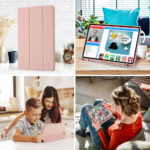 Techsuit - Flex Trifold (with Pencil Holder) - Samsung Galaxy Tab S6 Lite (2020/2022/2024) - Pink – Image 5