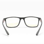 Techsuit - Anti-Blue Light Glasses Reflex TR90 (F2388) - Rectangular - Sand Black / Green – Image 5