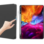 Techsuit - Flex Trifold (with Pencil Holder) - Samsung Galaxy Tab A9 - Gray – Image 2