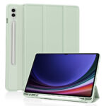 Techsuit - Flex Trifold (with Pencil Holder) - Samsung Galaxy Tab S9 Ultra / S10 Ultra - Matcha Green