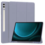 Techsuit - Flex Trifold (with Pencil Holder) - Samsung Galaxy Tab S9 FE Plus / S10 FE Plus - Purple