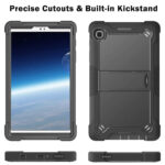 Techsuit - Rugged TabShell + Screen Protector - Samsung Galaxy Tab A7 10.4 (2020 / 2022) - Black – Image 6