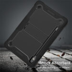 Techsuit - Rugged TabShell + Screen Protector - Samsung Galaxy Tab S9 / S9 FE / S10 FE - Black – Image 3