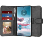 Techsuit - Diary Book - Motorola Edge 40 Neo - Black
