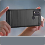 Techsuit - Carbon Silicone - Nokia C22 - Black – Image 2