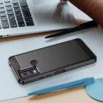 Techsuit - Carbon Silicone - Nokia C22 - Black – Image 5