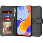 Techsuit - Diary Book - Xiaomi Redmi Note 11 Pro 4G / Note 11 Pro 5G / Note 12 Pro 4G - Black