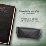 Techsuit - Glasses Case (ETPU1) - Eco Leather, 167 x 70 x 40mm - Black – Image 6