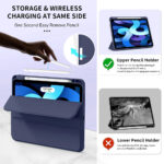 Techsuit - Flex Trifold (with Pencil Holder) - iPad Air 11 (2024) - Gray – Image 2