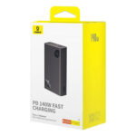 Baseus - Power Bank Adaman (P10021508113-00) - USB, 2x Type-C, 24000mAh, 140W, for iPhone 13, 14,15, MacBook and Dell - Black – Image 5