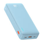 Baseus - Power Bank Airpow (P10022804313-00) - USB, Type-C, Micro-USB, 20W, 20000mAh - Galaxy Blue