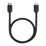 Baseus - Video Cable (WKGQ030001) - HDMI to HDMI, High Definition, 4K@60Hz, 0.5m - Black – Image 2