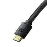 Baseus - Video Cable (WKGQ040001) - HDMI to HDMI, High Definition, 8K@60Hz, 0.5m - Black – Image 2