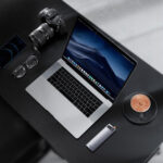 Baseus - Docking Station Metal Gleam (CAHUB-CT0G) -  USB-C to 3 x USB, Type-C, VGA, 2x HDMI, TF/SD - Grey – Image 7