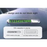 Yesido - Parking Number (C88) - for Dashboard - Black – Image 3