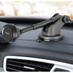 Yesido - Car Holder (C67) - Magnetic Grip, Extendable Arm, 360° Rotation Angle, for Dashboard, Windshield - Black – Image 2