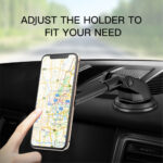 Yesido - Car Holder (C67) - Magnetic Grip, Extendable Arm, 360° Rotation Angle, for Dashboard, Windshield - Black – Image 5