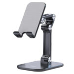 Yesido - Desk Holder (C104) - Silicone Pad, Adjustable Arm, Folding Feature, for Phone, Tablet - Black