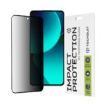 Techsuit - 111D Privacy Full Glue - Xiaomi 13T / 13T Pro - Black