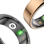 Techsuit - Smart Ring (R02) - Unisex, Pulse/Sleep/Fitness Monitor, Oxygen Saturation, QRing, Size 59.37mm - Black – Image 3