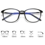 Techsuit - Anti-Blue Light Glasses Reflex PC (F2822) - Round - Wine Red – Image 7