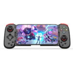 Techsuit - Wireless Controller (D6 DP) - for Phones, Bluetooth, 400mAh - Black