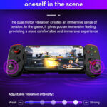 Techsuit - Wireless Controller (D6 DP) - for Phones, Bluetooth, 400mAh - Black – Image 5