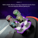 Techsuit - Wireless Controller (D6 DP) - for Phones, Bluetooth, 400mAh - Black – Image 2