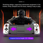 Techsuit - Wireless Controller (D6 DP) - for Phones, Bluetooth, 400mAh - Black – Image 6