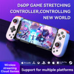 Techsuit - Wireless Controller (D6 DP) - for Phones, Bluetooth, 400mAh - Black – Image 7